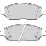 Bremsbelagsatz, Scheibenbremse 601498 Bremsbelagsatz, Scheibenbremse 601498