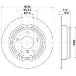 Bremsscheibe 8DD 355 127-271