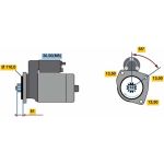 BOSCH 0 001 241 119 Starter BOSCH 0 001 241 119 Starter