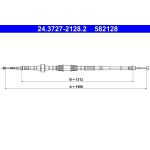 ATE 24.3727-2128.2 Seilzug, Feststellbremse ATE 24.3727-2128.2 Seilzug, Feststellbremse