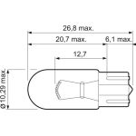 Glühlampe, Blinkleuchte 032700 Glühlampe, Blinkleuchte 032700