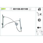 Fensterheber 851109 Fensterheber 851109