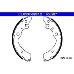Bremsbackensatz 03.0137-0287.2 Bremsbackensatz 03.0137-0287.2