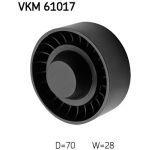 Umlenk-/Führungsrolle, Keilrippenriemen VKM 61017 Umlenk-/Führungsrolle, Keilrippenriemen VKM 61017