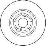 Bremsscheibe DF4046