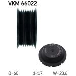 Umlenk-/Führungsrolle, Keilrippenriemen VKM 66022