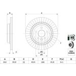 Bremsscheibe 0 986 479 713 Bremsscheibe 0 986 479 713