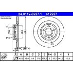 Bremsscheibe 24.0112-0227.1