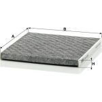 MANN-FILTER CUK 2226 Innenraumfilter, Aktivkohlefilter MANN-FILTER CUK 2226 Innenraumfilter, Aktivkohlefilter