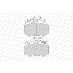 Ferodo FDB434 Bremsbelagsatz, Scheibenbremse PREMIER ECO FRICTION Ferodo FDB434 Bremsbelagsatz, Scheibenbremse PREMIER ECO FRICTION