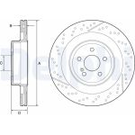 Delphi BG9118C Bremsscheibe Delphi BG9118C Bremsscheibe
