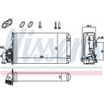 Wärmetauscher, Innenraumheizung 707184 Wärmetauscher, Innenraumheizung 707184