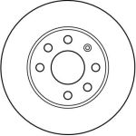 Bremsscheibe DF4236 Bremsscheibe DF4236