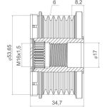 Generatorfreilauf 588452