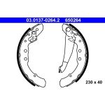 ATE 03.0137-0264.2 Bremsbackensatz ATE 03.0137-0264.2 Bremsbackensatz