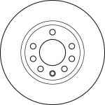 Bremsscheibe DF4936 Bremsscheibe DF4936