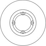 Bremsscheibe DF4123 Bremsscheibe DF4123