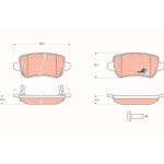 Bremsbelagsatz, Scheibenbremse GDB1515 Bremsbelagsatz, Scheibenbremse GDB1515