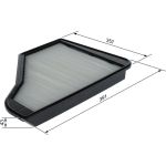 Filter, Innenraumluft 1 987 435 116 Filter, Innenraumluft 1 987 435 116