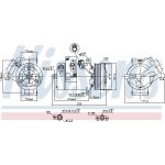 Nissens 890695 Kompressor, Klimaanlage FIRST FIT