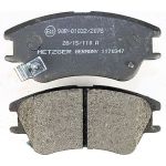 Metzger 1170347 Bremsbelagsatz, Scheibenbremse Metzger 1170347 Bremsbelagsatz, Scheibenbremse