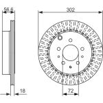 Bremsscheibe 0 986 479 757 Bremsscheibe 0 986 479 757