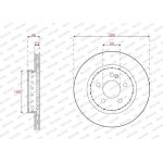 Ferodo DDF2832VC-1 Bremsscheibe PREMIER Ferodo DDF2832VC-1 Bremsscheibe PREMIER