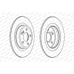 Ferodo DDF2031C Bremsscheibe PREMIER Ferodo DDF2031C Bremsscheibe PREMIER