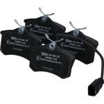 Valeo 301681A Bremsbelagsatz, Scheibenbremse EXPERT