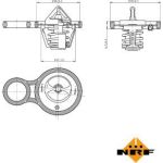 Thermostat, Kühlmittel 725094