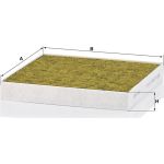 MANN-FILTER FP 23 024 Innenraumfilter Aktivkohlefilter
