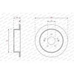 Bremsscheibe DDF1992C