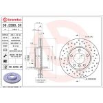 Bremsscheibe 09.5390.3X Bremsscheibe 09.5390.3X