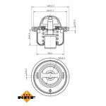 NRF 725061 Thermostat, Kühlmittel EASY FIT NRF 725061 Thermostat, Kühlmittel EASY FIT