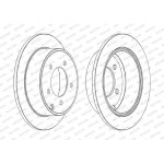 Ferodo DDF1762C Bremsscheibe PREMIER Coat+ disc