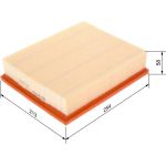 BOSCH 1 457 433 698 Luftfilter