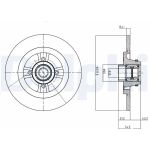 Bremsscheibe BG9025RS