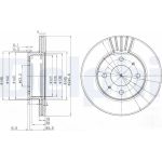 Bremsscheibe BG3749