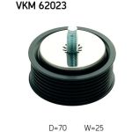 Umlenk-/Führungsrolle, Keilrippenriemen VKM 62023 Umlenk-/Führungsrolle, Keilrippenriemen VKM 62023