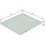 BOSCH 1 987 435 177 Filter, Innenraumluft BOSCH 1 987 435 177 Filter, Innenraumluft