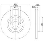 Bremsscheibe 8DD 355 125-151 Bremsscheibe 8DD 355 125-151