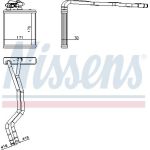 Wärmetauscher, Innenraumheizung 71771 Wärmetauscher, Innenraumheizung 71771
