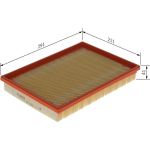 BOSCH 1 987 429 189 Luftfilter BOSCH 1 987 429 189 Luftfilter