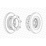 Ferodo FCR139A Bremsscheibe PREMIER Ferodo FCR139A Bremsscheibe PREMIER