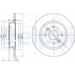 Delphi BG3804 Bremsscheibe Delphi BG3804 Bremsscheibe