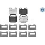 Meyle 025 231 5715/PD Bremsbelagsatz, Scheibenbremse MEYLE-PD: Advanced performance and design
