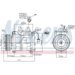 Kompressor, Klimaanlage 89147 Kompressor, Klimaanlage 89147