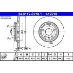 Bremsscheibe 24.0112-0218.1
