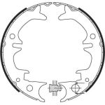 TRW GS8430 Bremsbackensatz, Feststellbremse TRW GS8430 Bremsbackensatz, Feststellbremse