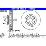Bremsscheibe 24.0134-0103.1